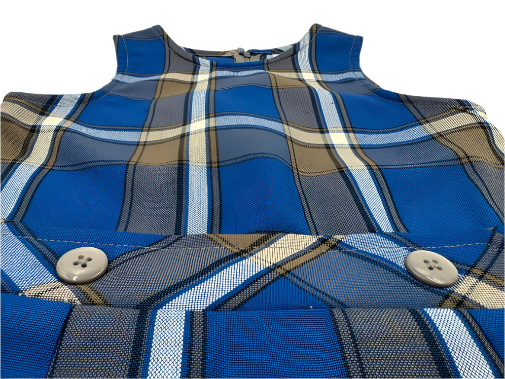 Plaid Jumper (Scoop Neck) - SSPS