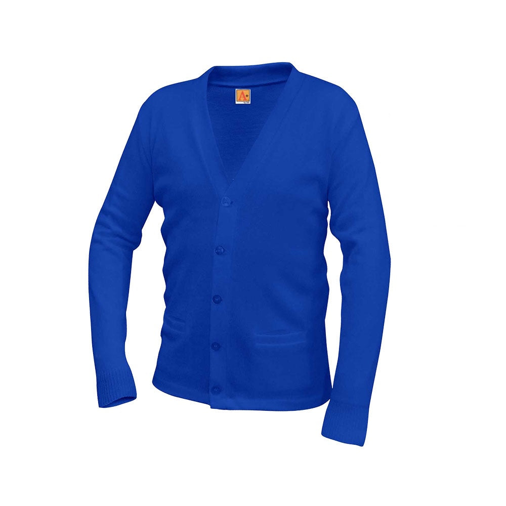 V-Neck Cardigan Sweater - SnapFit