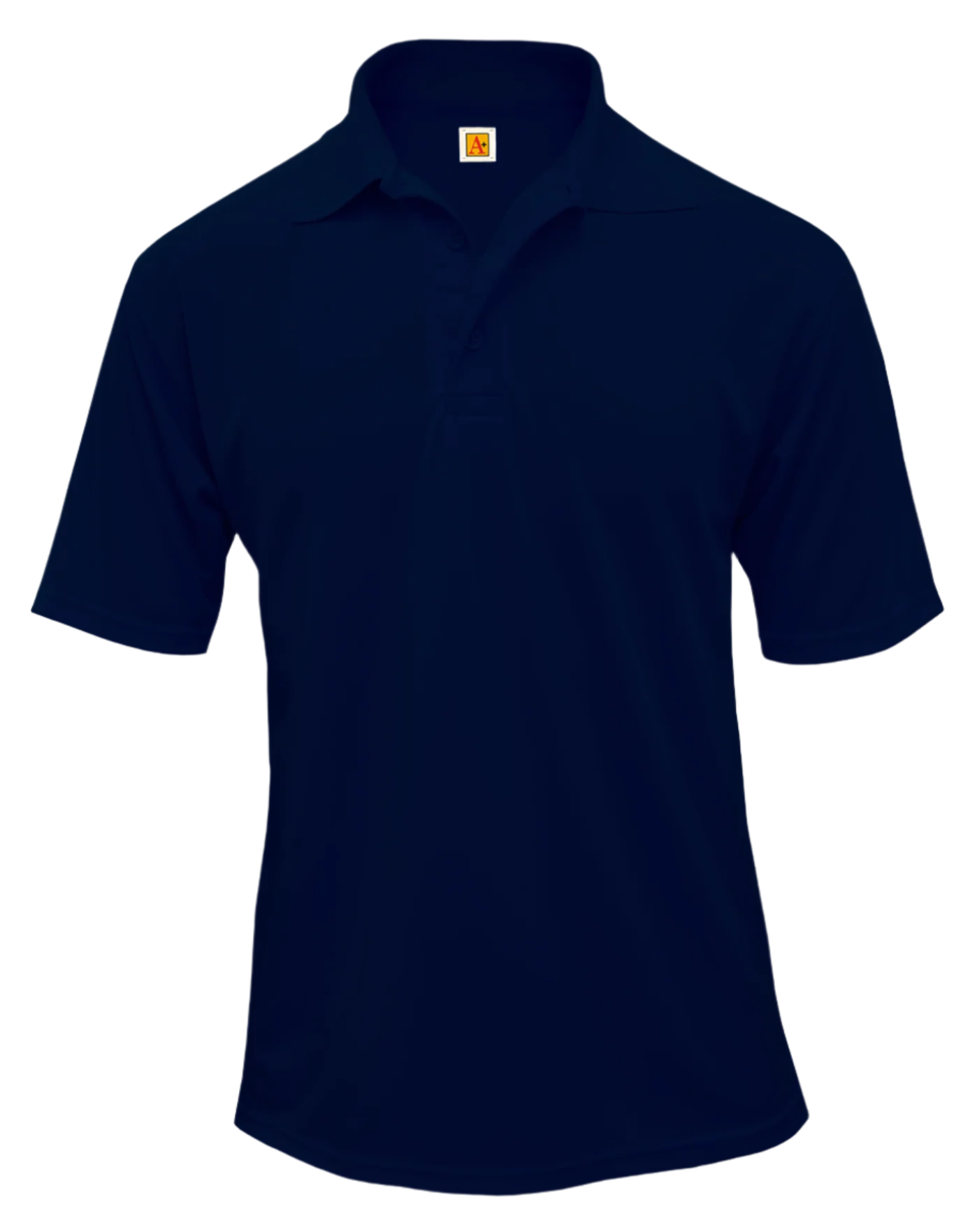 Navy blue polo shirt