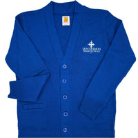 V-Neck Cardigan Sweater - SnapFit