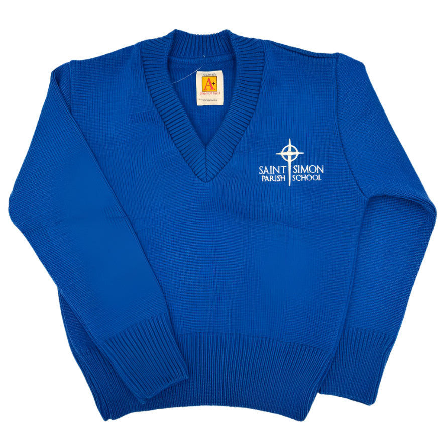 V-Neck Pullover Sweater - SnapFit